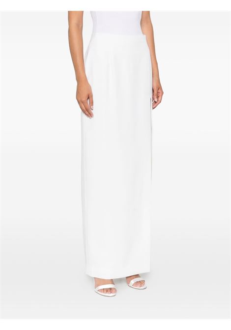 White split-front midi skirt  Alessandra Rich - women ALESSANDRA RICH | FABX4136F23350822